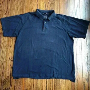 Greg Norman Collection Men’s L Navy Blue Embroidered Polo Shirt
